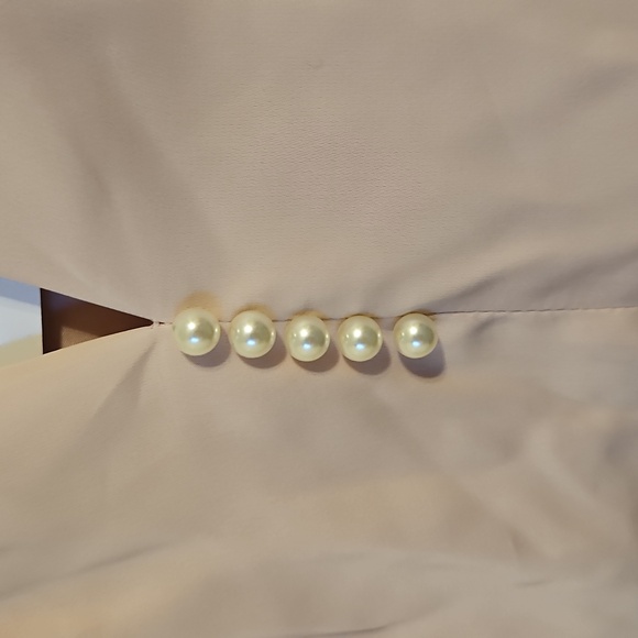 Allegra K Pale Pink V Neck Blouse. NWT - Picture 5 of 7